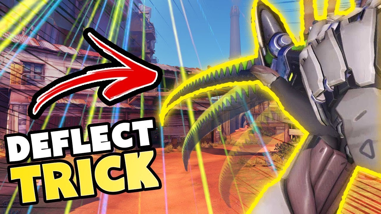 OP Genji Deflect Trick!? - Overwatch Funny Moments & Best Plays 16