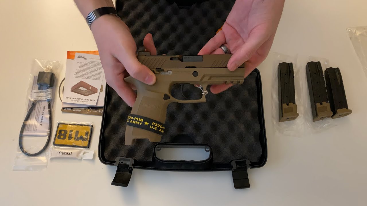Распаковка - Sig Sauer P320 M18