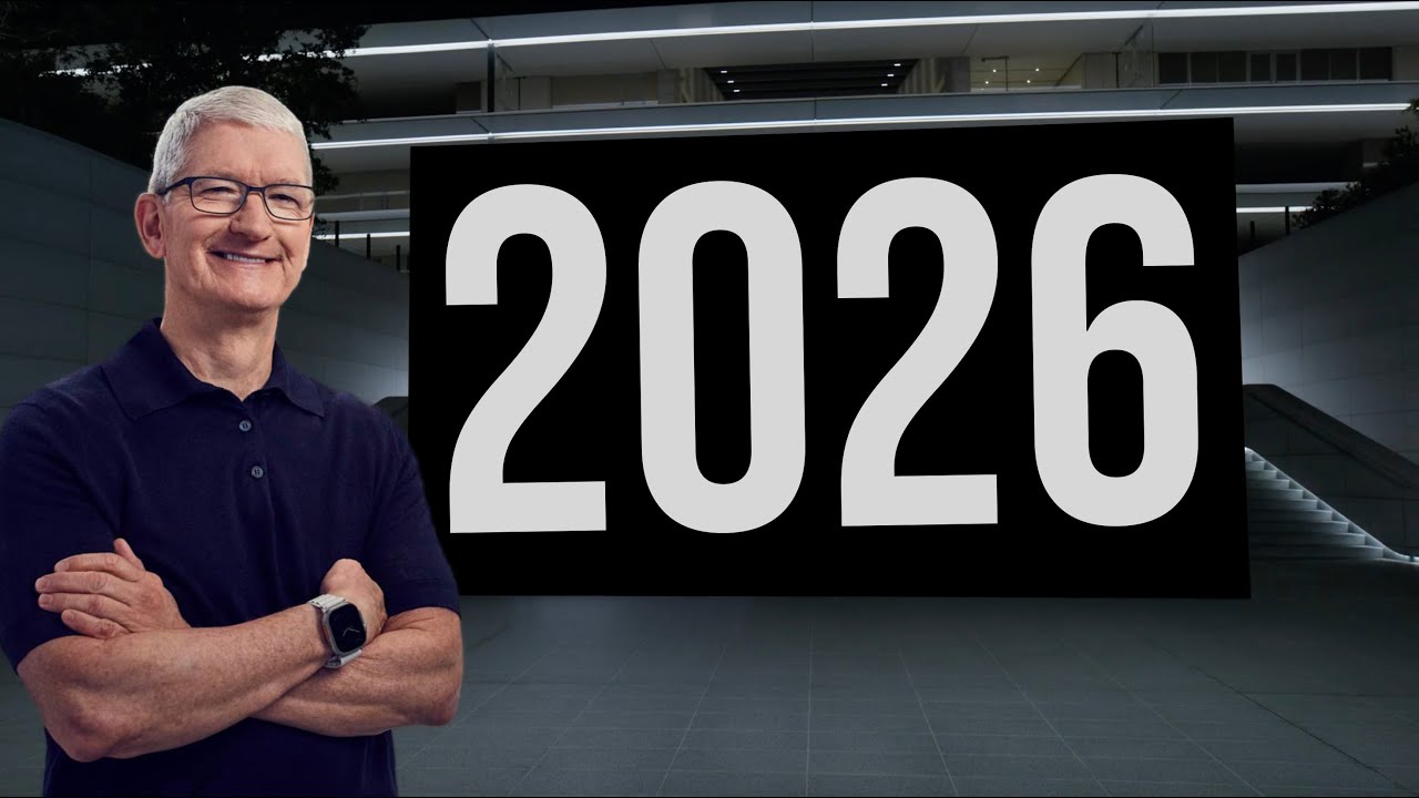 iPhone Fold, MacBook Pro OLED, HomePad... l'année 2026 d'Apple !