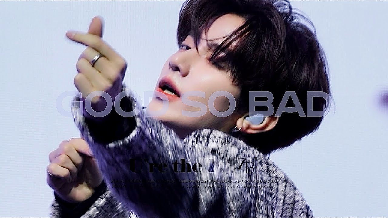 [4K] 240826 ZEROBASEONE ZHANG HAO 'GOOD SO BAD' FANCAM 제로베이스원 장하오 직캠