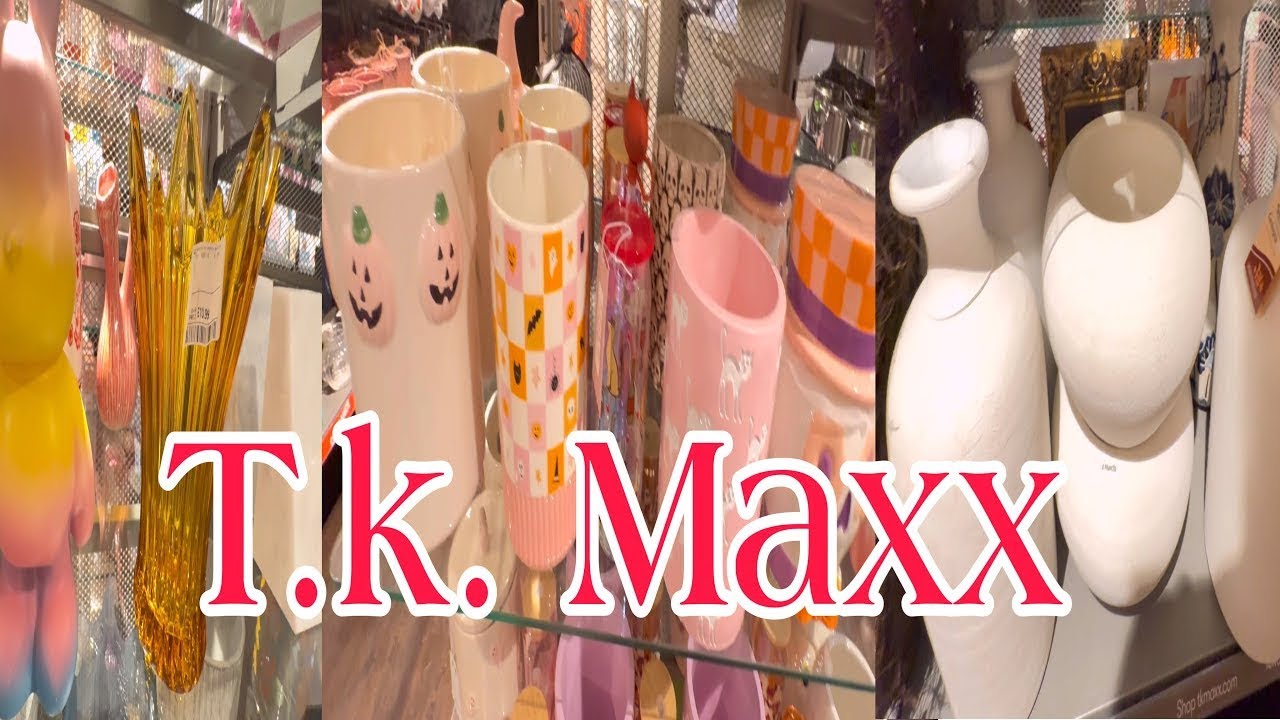 TK MAXX KITCHEN AND HALLOWEEN DECOR 2025