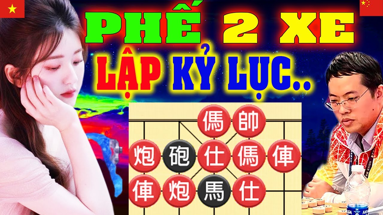 🔴Trận CHUNG KẾT Kỷ Lục 3 Triệu Người Xem GÁI VIỆT Phế Xe hạ Vua Cờ TRUNG QUỐC | [Ly cờ tướng]