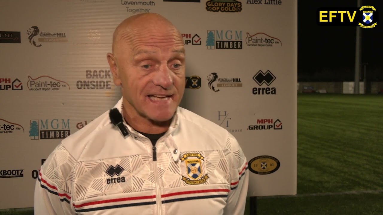POST-MATCH REACTION | Ian Campbell v Stranraer