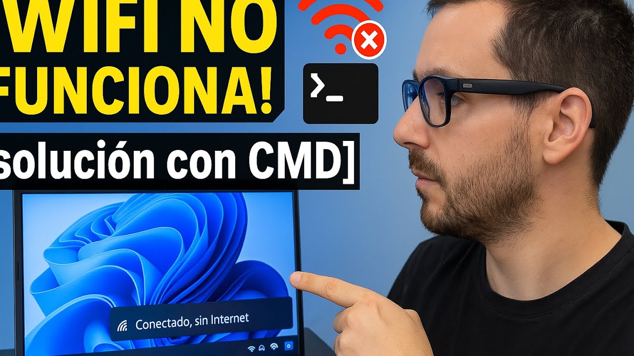 🔧 Solución DEFINITIVA al Wi-Fi sin Internet en Windows 11 | CMD Paso a Paso en Acer