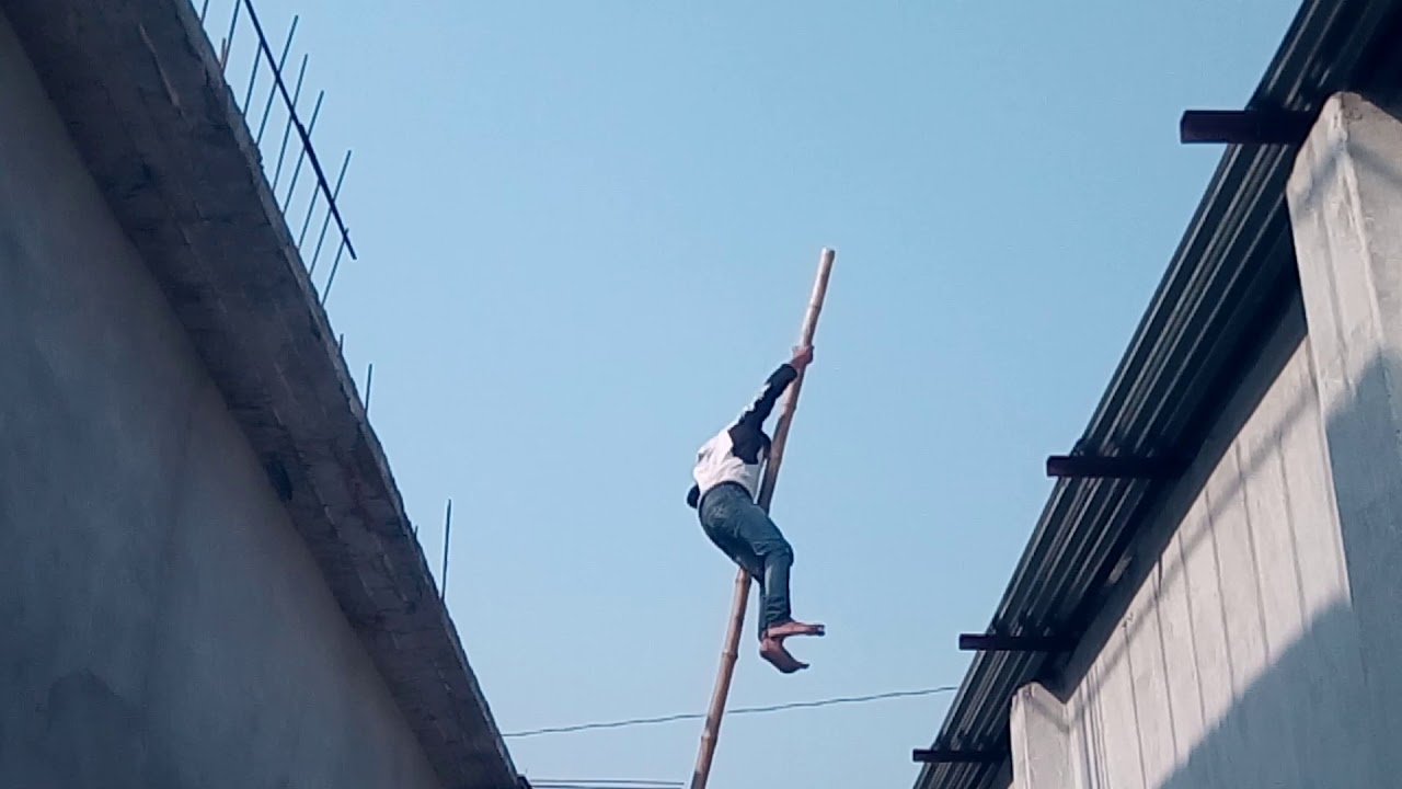 Banglar Bahubali ,,,dekhun kivabe ak bilding theke onno bilding a lafacce ??