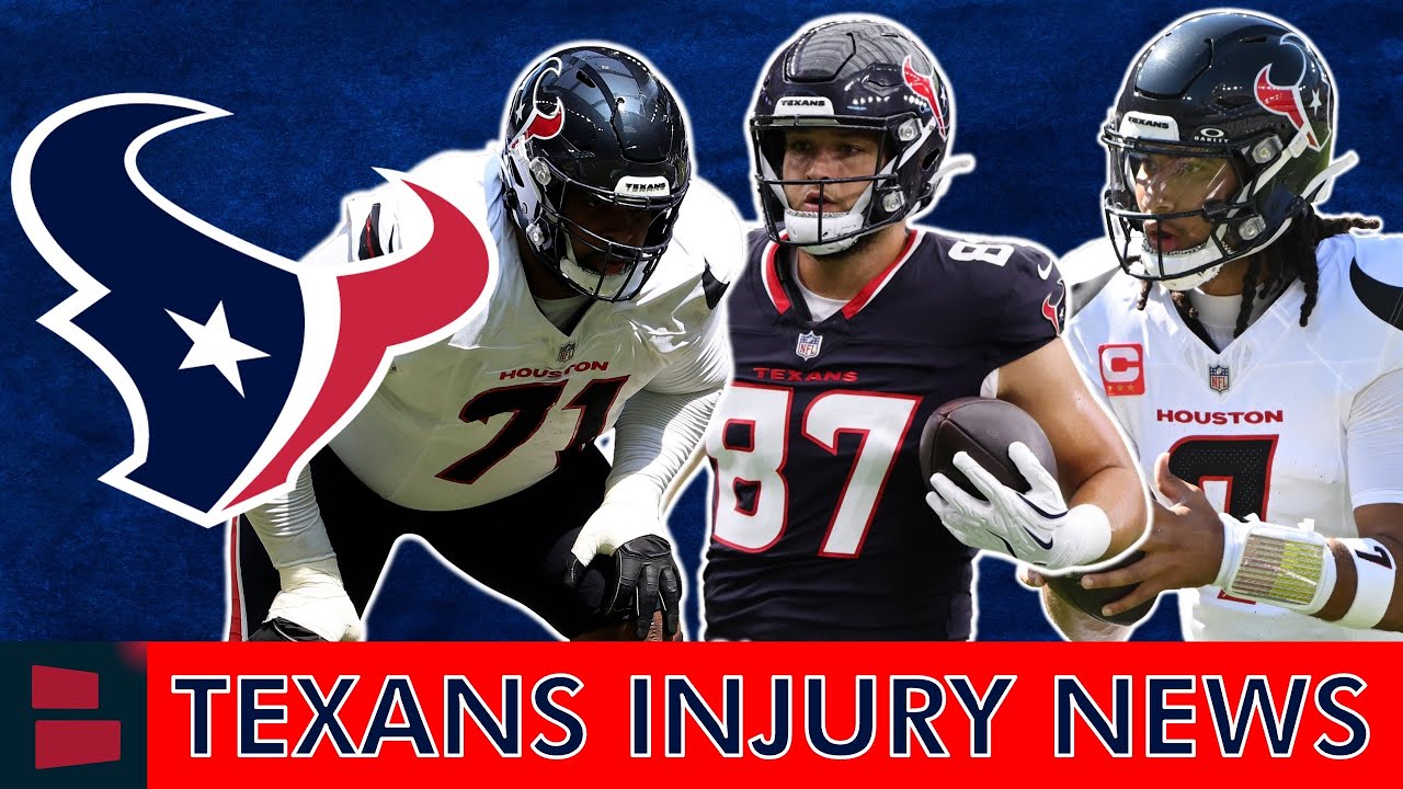 Texans Get Good & Bad Injury News Heading Into NFL Week 11 Against The Titans
