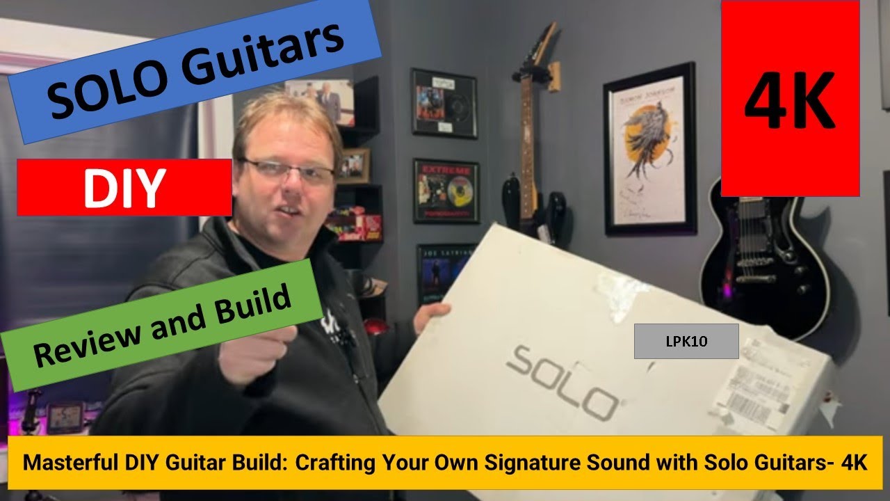 DIY Guitar Build: (Solo Guitars) 4K