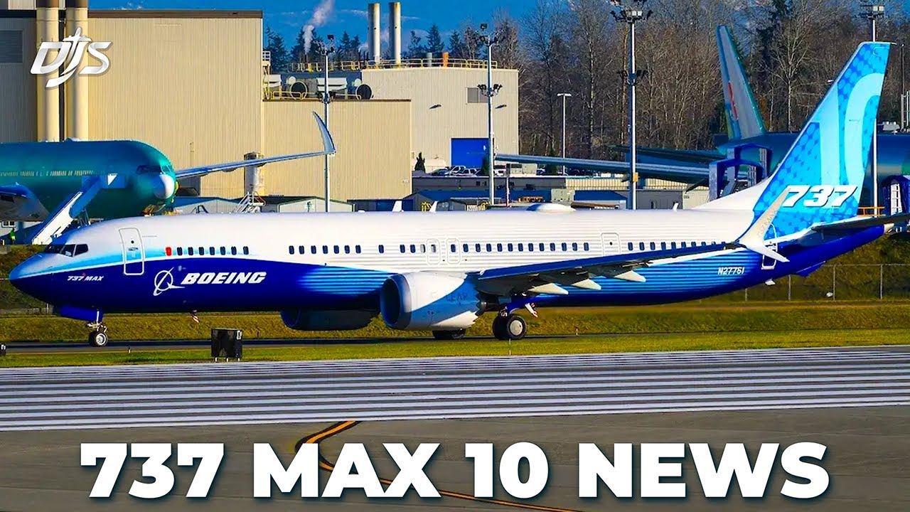Wiadomości o 737 MAX 10, konkurencyjnym samolocie Embraer i frachtowcu 777-300ER