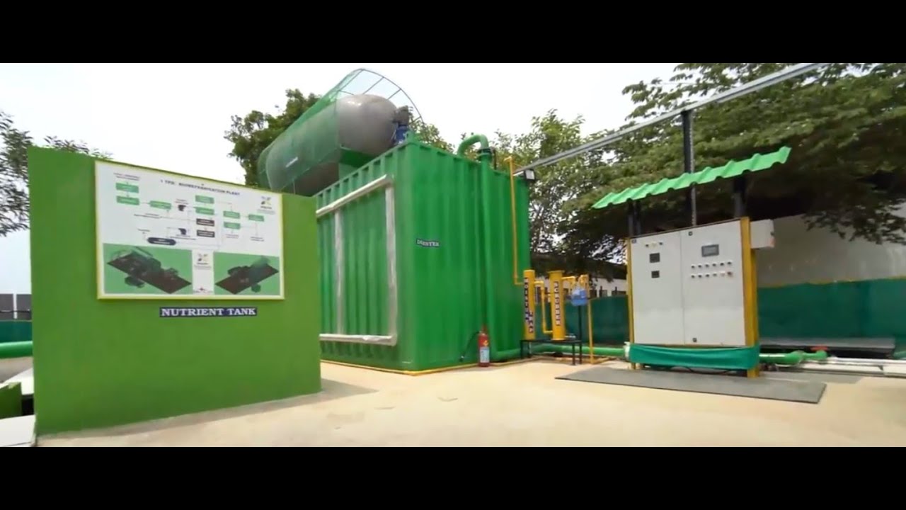 1,5 TPD food waste Bert Mobile biogas plant in Tada, Sri City, India