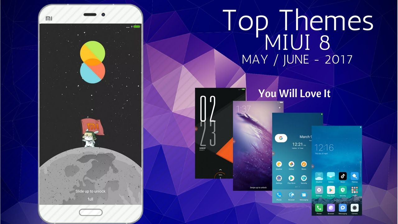 Top 8 MIUI 8 Themes |June 2017
