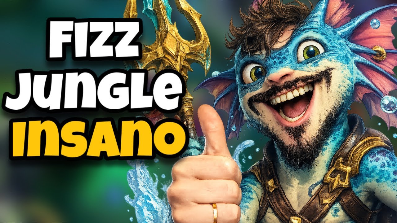 FIZZ JUNGLE DESTRÓI JOGOS! wild rift