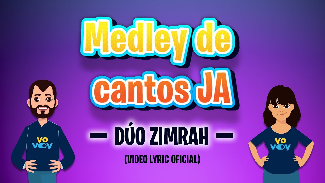 Dúo Zimrah - Medley De Cantos Adventistas (Lyric Video)