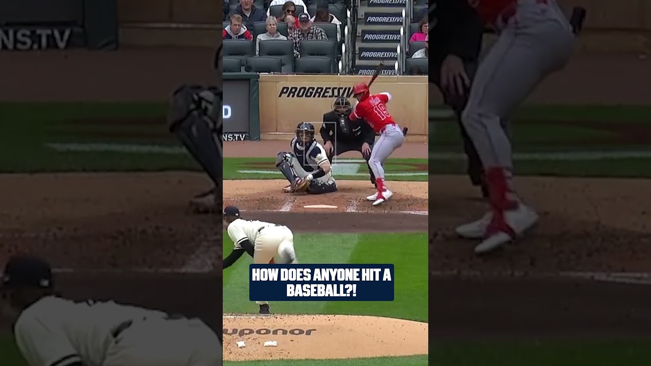 How does anyone hit a baseball?! These two pitches from Joe Ryan are gross 🤢