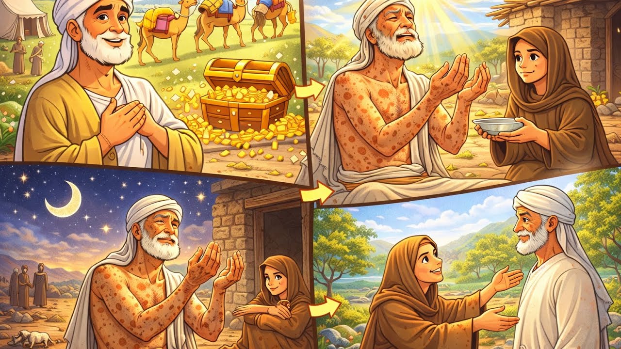 عندما تفقد كل شيء… تعلّم الصبر من أيوب عليه السلام