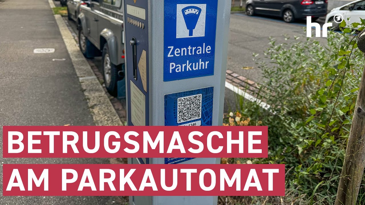 VORSICHT BETRUG! Falsche QR-Codes an Parkautomaten  | maintower