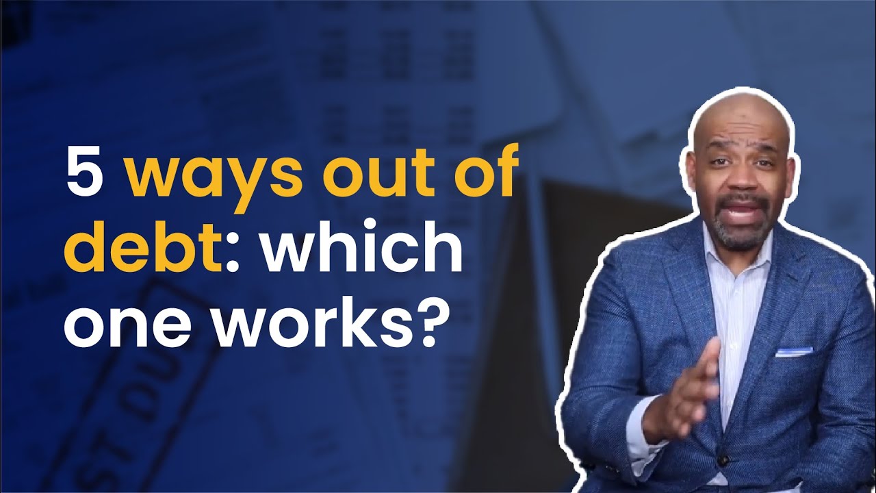 5 debt relief options that actually work (Which one is right for you?)
