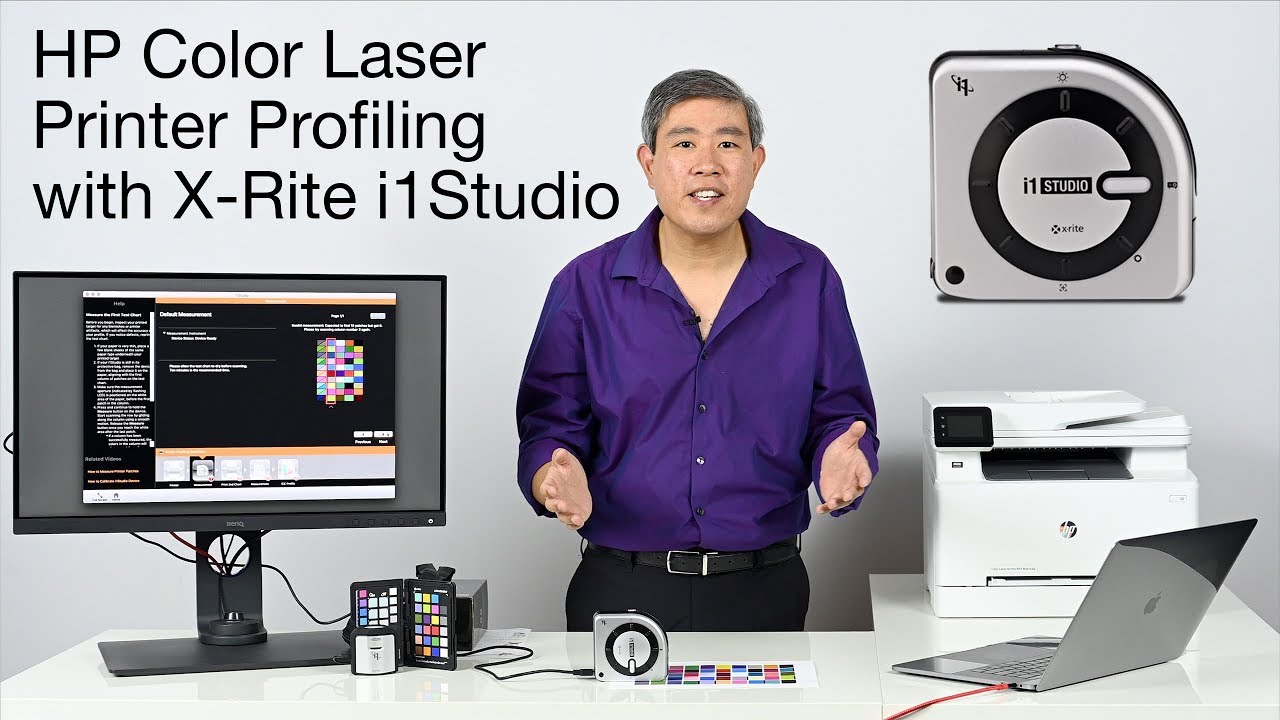 Can Art Color Profile a HP Color Laser Printer with X-Rite 1iStudio & get accurate print colors?