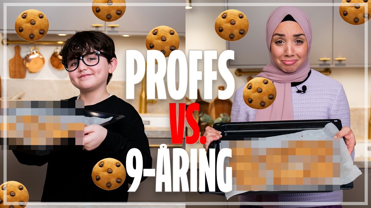 PROFFS VS. 9-ÅRING - VEM BAKAR GODAST CHOCOLATE CHIP COOKIES?
