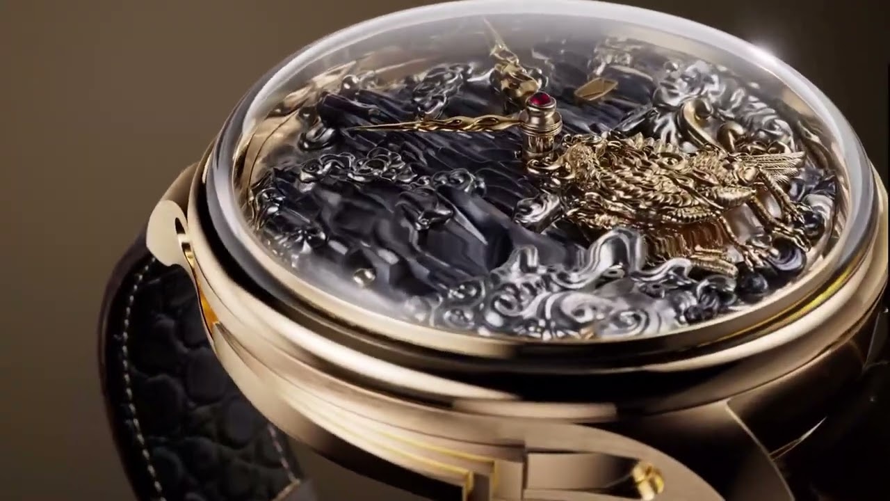 70th Anniversary | Grand Seagull Three-Legged Golden Sunbird Minute Repeater Mechanical Watch