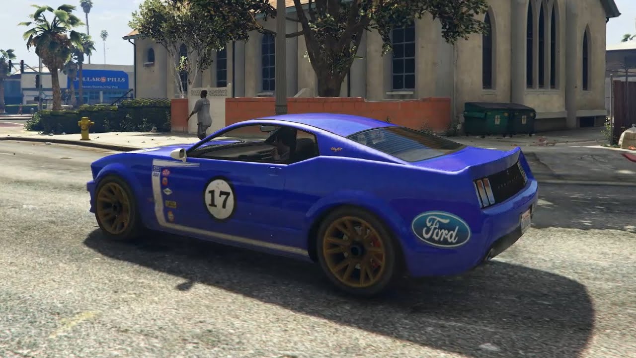 GTA V - Mustang Trans Am race car livery for Dominator 1 1 _REVIEW