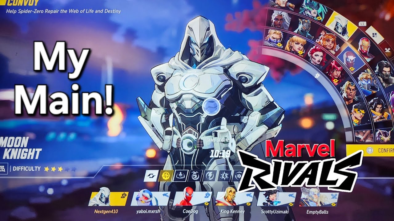 DOPE plays with Moon Knight in Marvel Rivals!