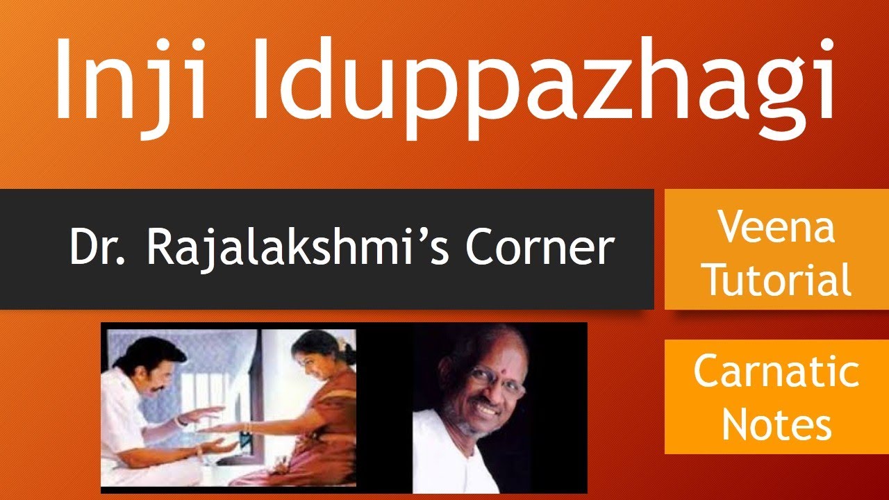Inji Iduppazhagi |  Devar Magan | Veena Tutorial | Carnatic Notes | Swarams | Dr.Rajalakshmi