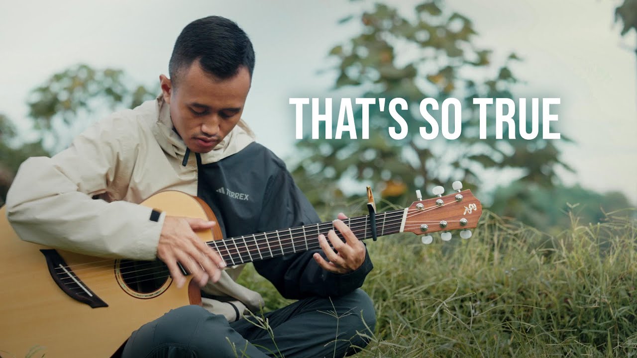 That's So True - Gracie Abrams - Fingerstyle Guitar Cover