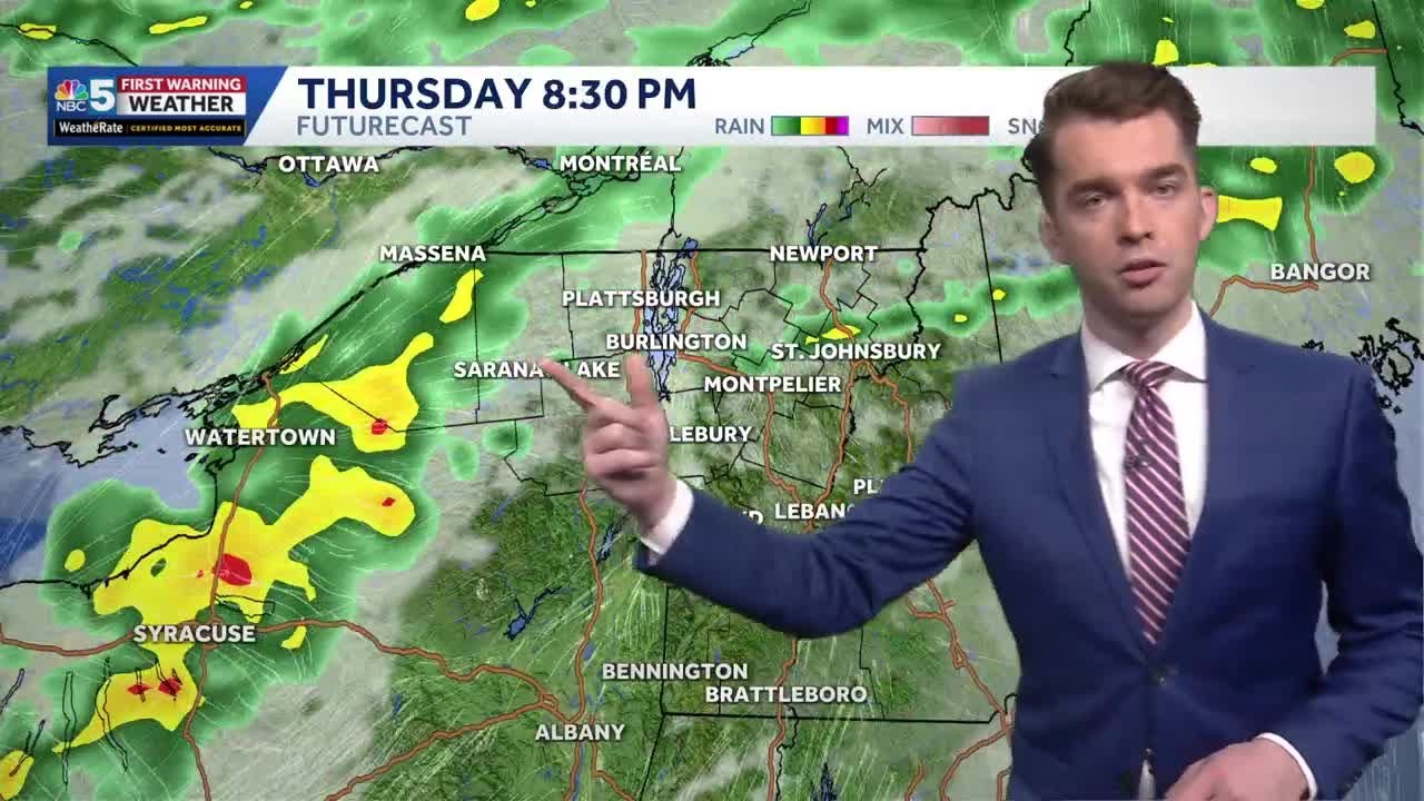 More shower and storm chances through Friday in Vermont (04-14-26)