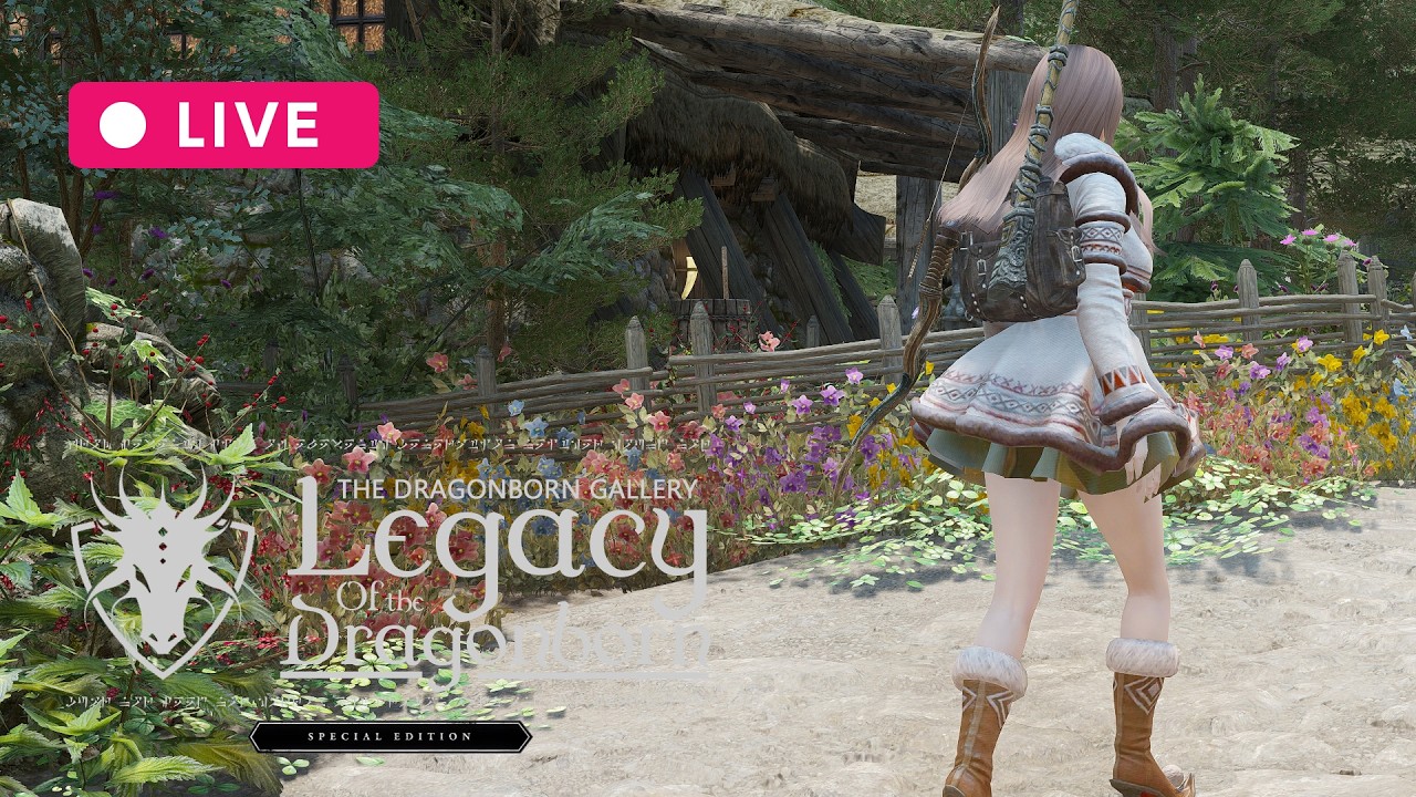 【SkyrimSE LotD編64】Azurite Weathers Ⅱ & ENBをお試し  Legacy of the Dragonborn  [Live #178]