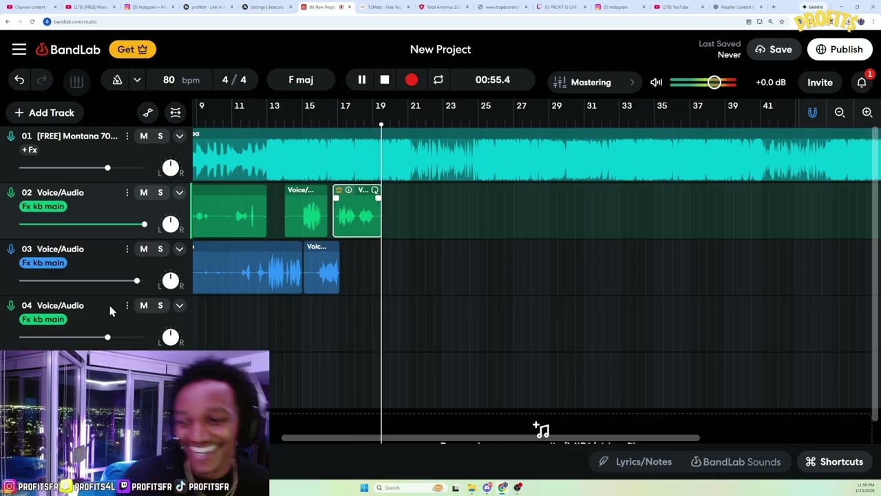 I Made a Song Live on TWITCH 