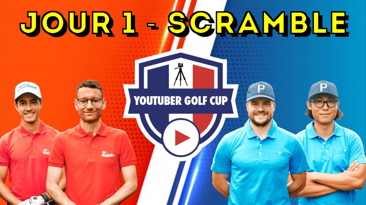 YOUTUBER GOLF CUP 2 - DavidPlaysGolf & Thomas Nuzzaci VERSUS Tom(TwoBrothers) & Les Golfiteurs 🔥