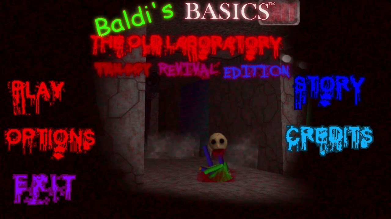 Baldi's Basics The Old Laboratory Trilogy Revival | Main Menu Soundtrack