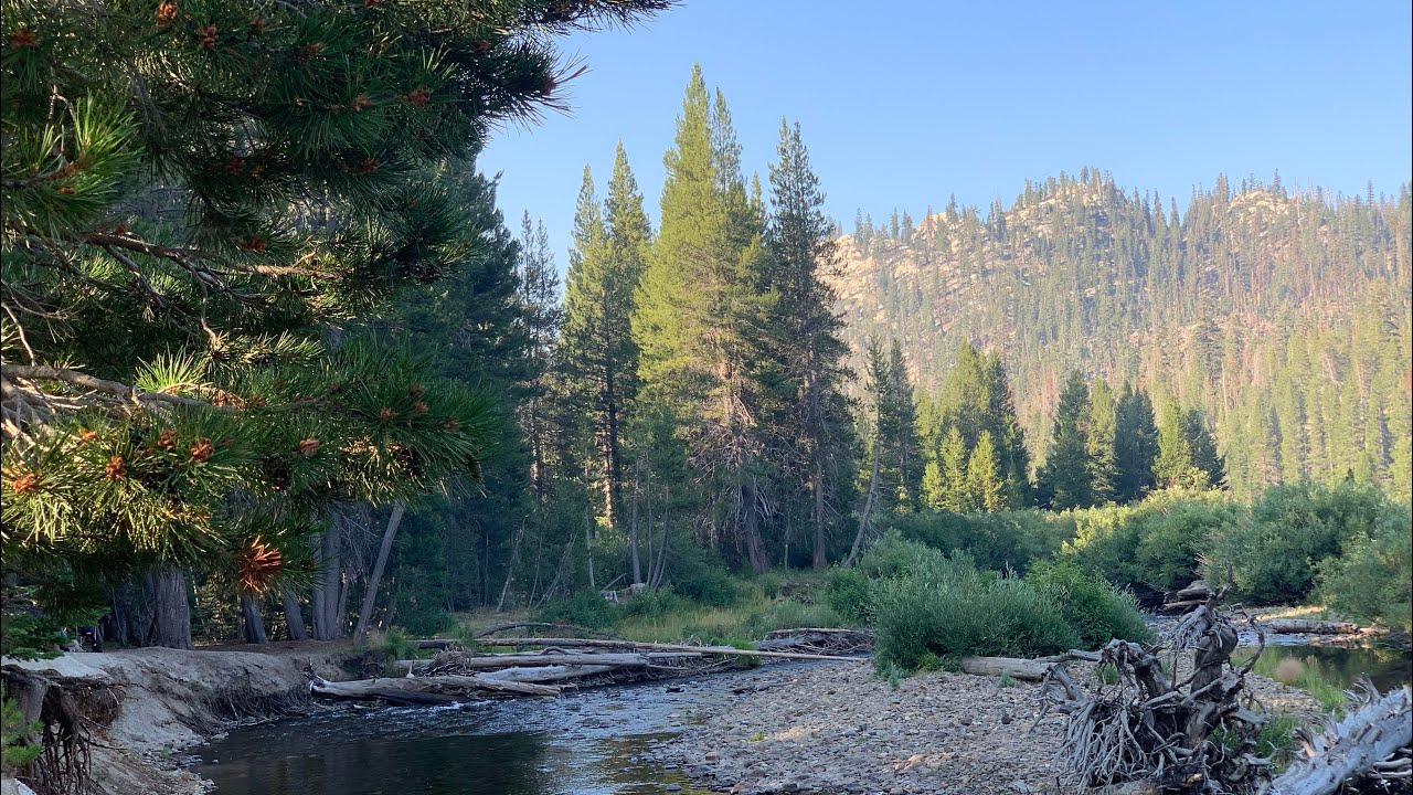 Overnight camping at Minaret Falls Campground | California’s hidden natural gems | Mammoth lakes