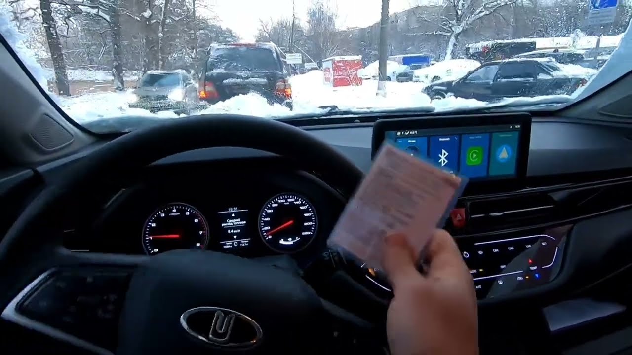 Москвич 3 с ПРОБЕГОМ 16 000 км. Что с ним стало. Снегопад в Москве, Москвич застрял...
