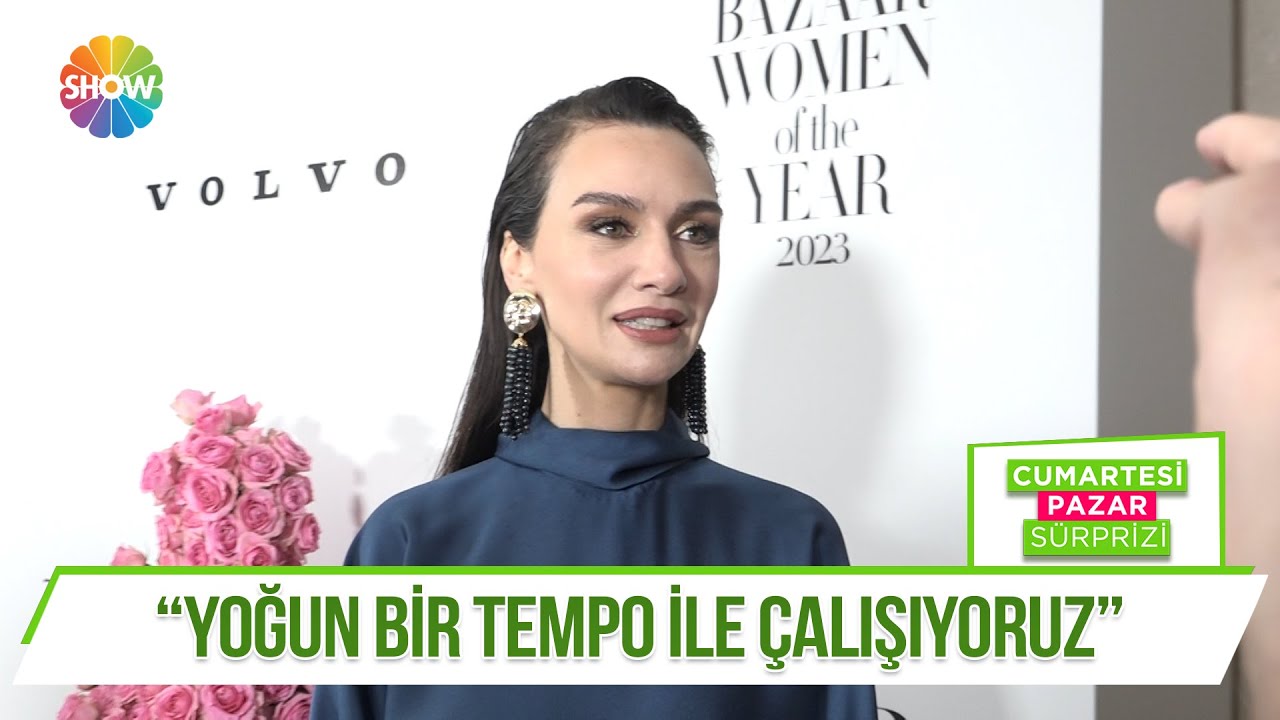 Birce Akalay katıldığı bir ödül töreninde yeni projeleri hakkında sürpriz açıklamalarda bulundu