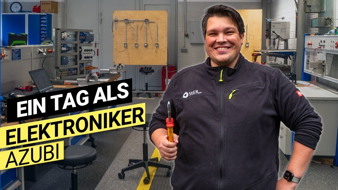 Das lernst du in der Ausbildung zum Elektroniker für Betriebstechnik - StEB Köln