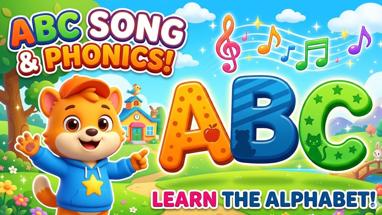 ABC Song | Learn Alphabet A to Z | Phonics & Letter Sounds for Kids
