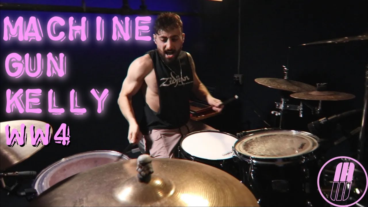 Machine Gun Kelly Drum Cover - WW4 | Matt D'aloia