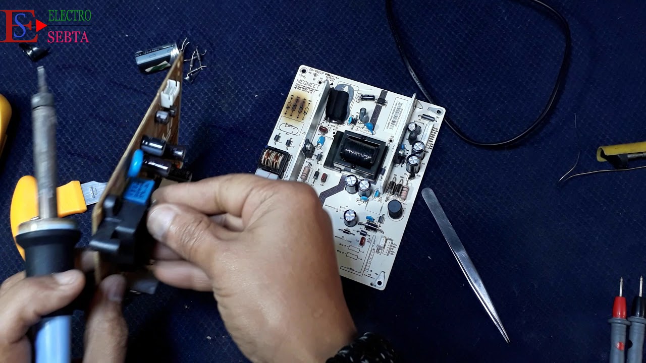 اصلاح تلفازDREAMAX32بوصة قاطع لايشتغل(نوعDM32UC200)DREAMAX 32-inch TV Repair is working