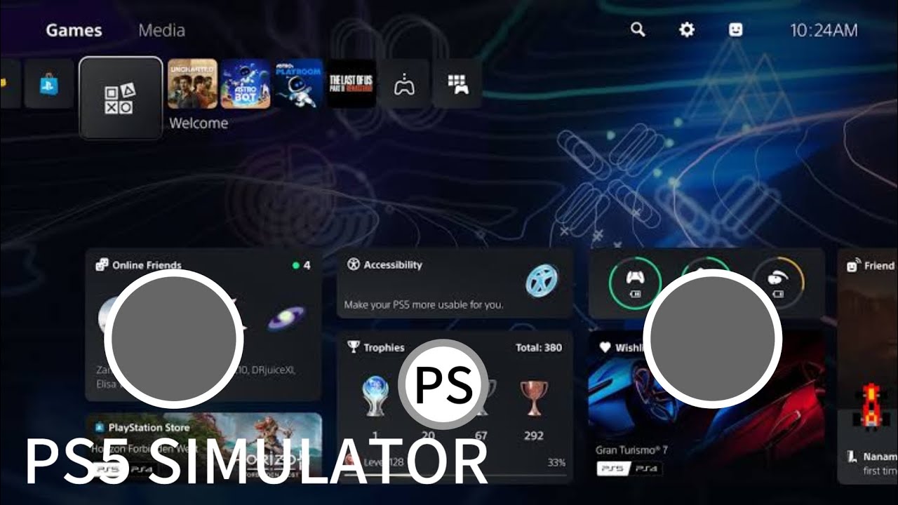 O NOVO PS5 SIMULATOR PARA CELULAR