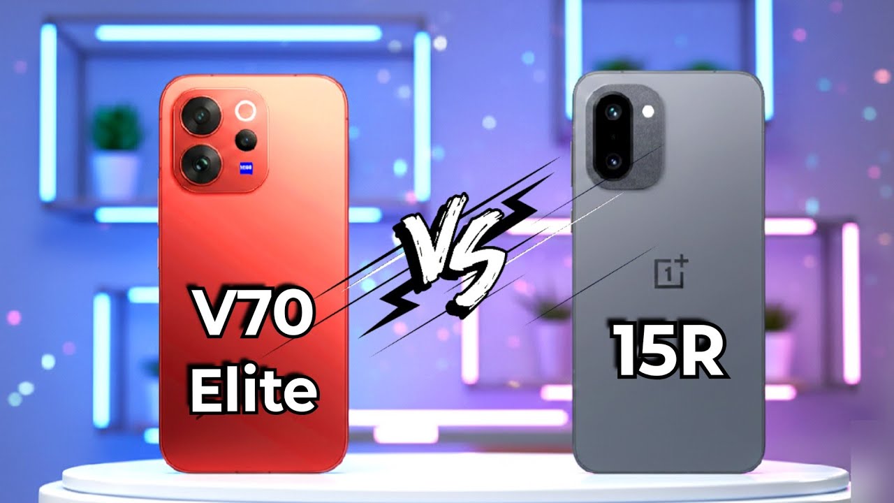 Vivo V70 Elite vs OnePlus 15R 🔥 Best 5G Comparison 2026 | Camera, Speed & Performance Test