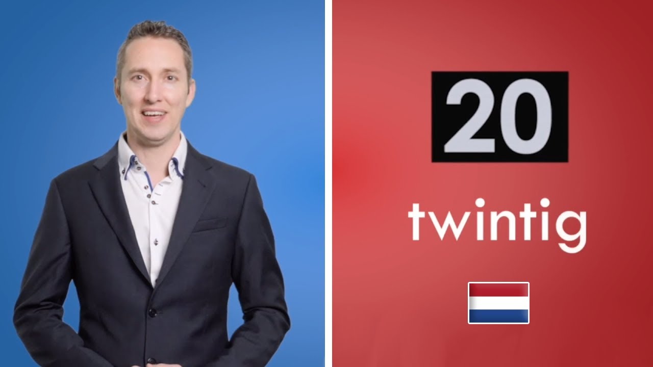 Niederländische Zahlen bis 20 | Einfaches niederländisch