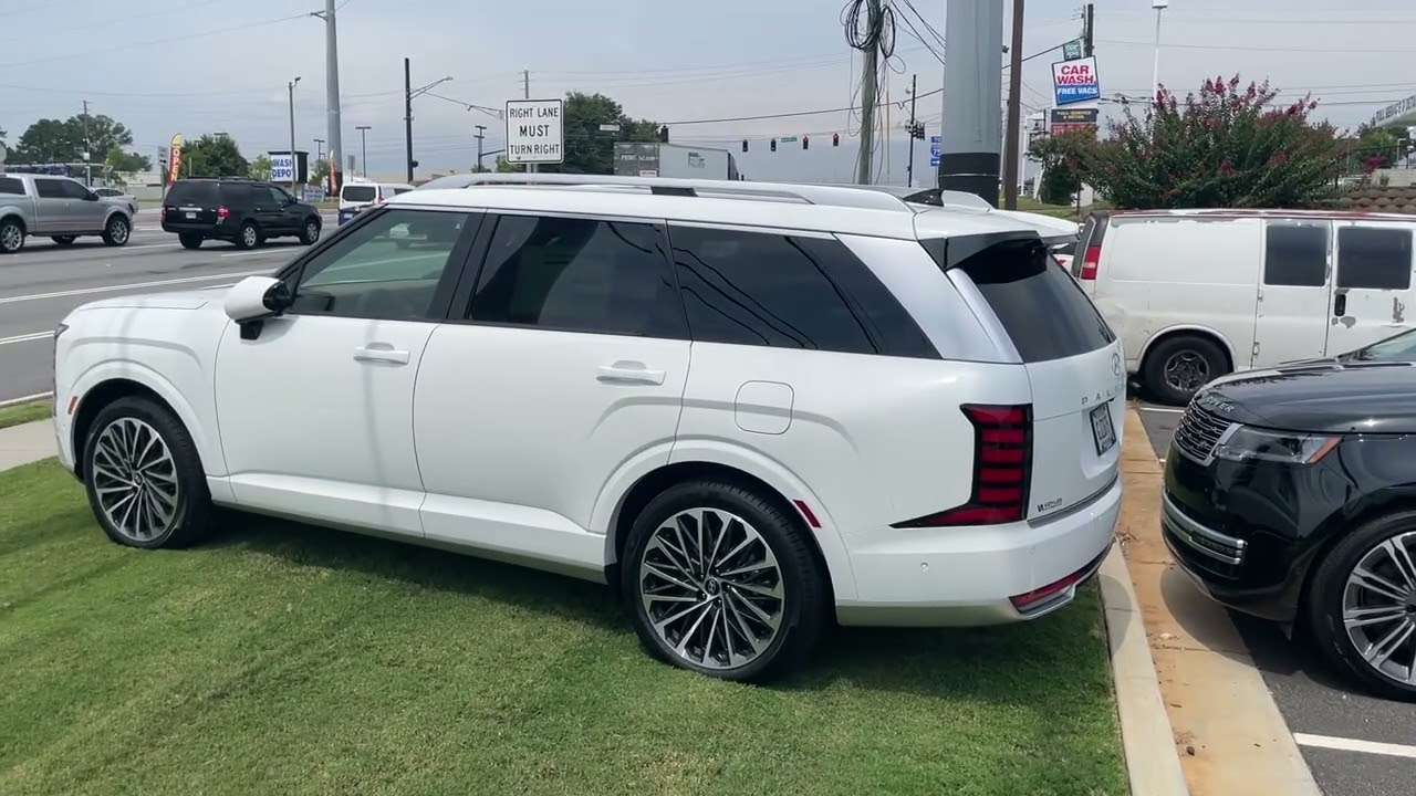 Trading in your New Range Rover for a 2026 Palisade Calligraphy! Yes they are that Nice!