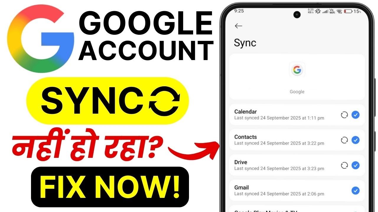 Google Account Not Syncing: Fix Sync Error & Restore Gmail Contacts Instantly