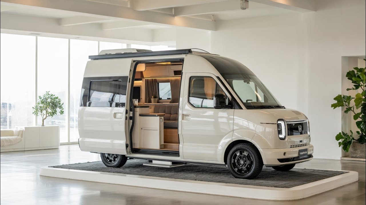 2026 Honda Camper Motorhome Review | Luxury Adventure Van With Smart Tech & Hybrid Power