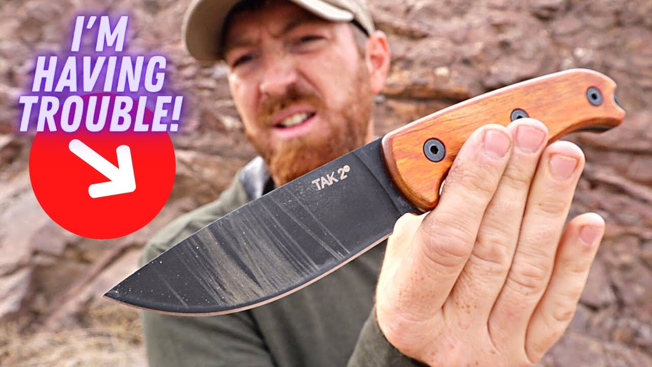 OKC TAK-2~DIFFERENT STEEL AND MORE ON THIS CAMP KNIFE
