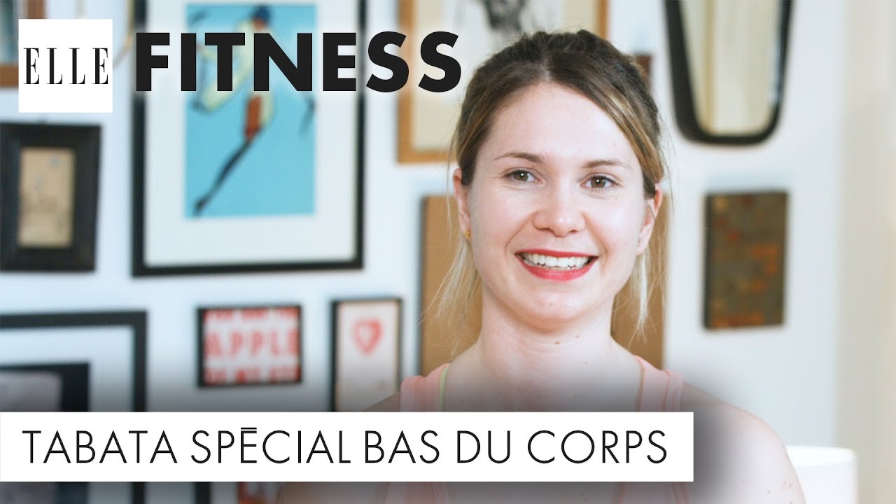 15 minutes de Tabata pour les jambes┃ELLE Fitness
