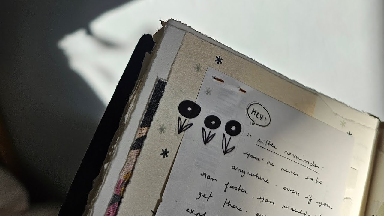 Journaling routine 🍀 (+ stickers storage kinda)