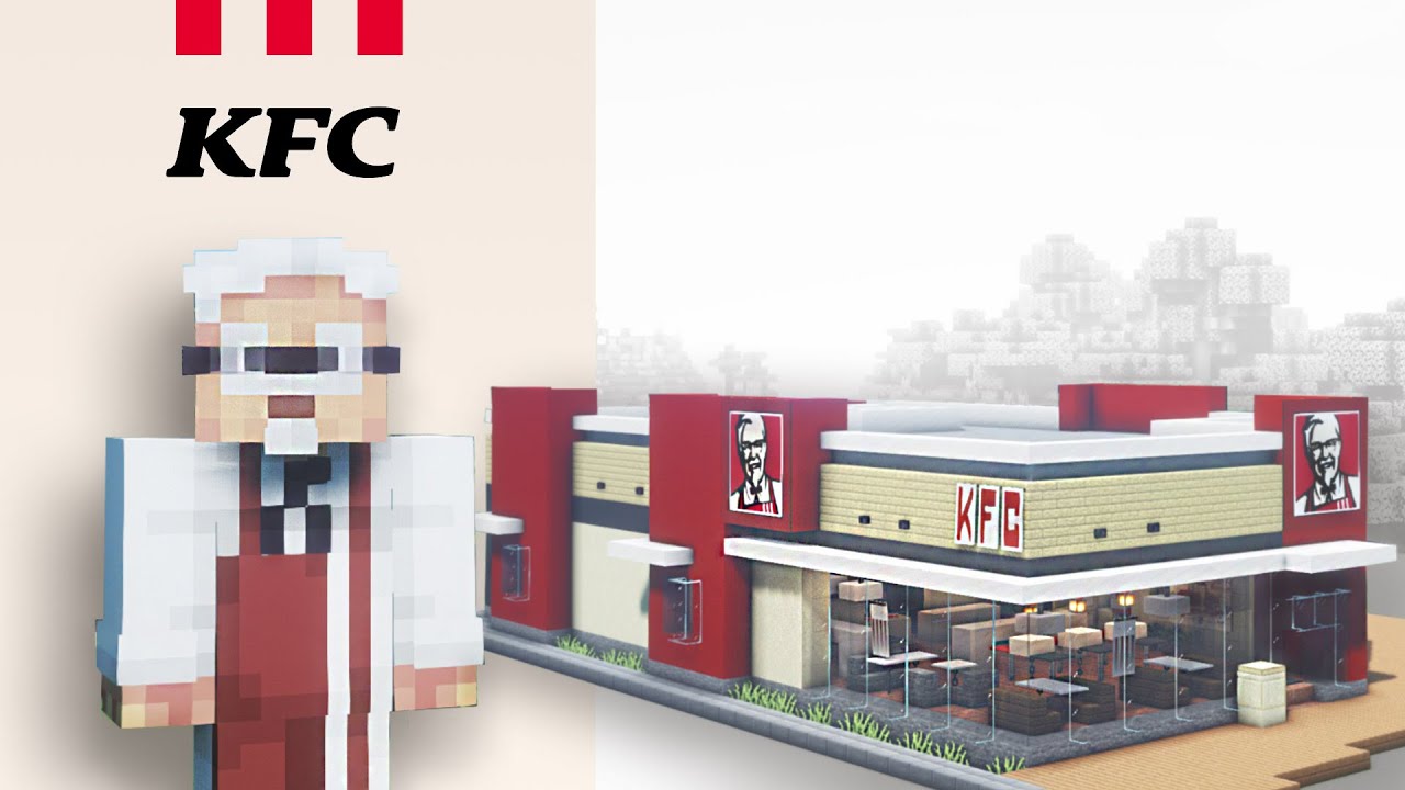 Real KFC Restaurant | Minecraft Tutorial