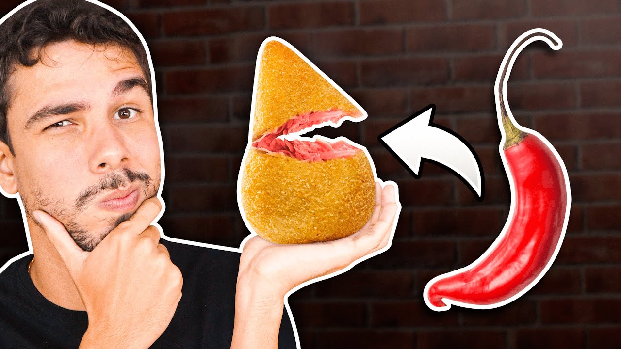 Provando as Coxinhas Mais Bizarras do Mundo (Desafio)